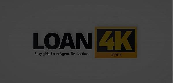 LOAN4K. Stunning blonde didnt know she can use her body to get a loan